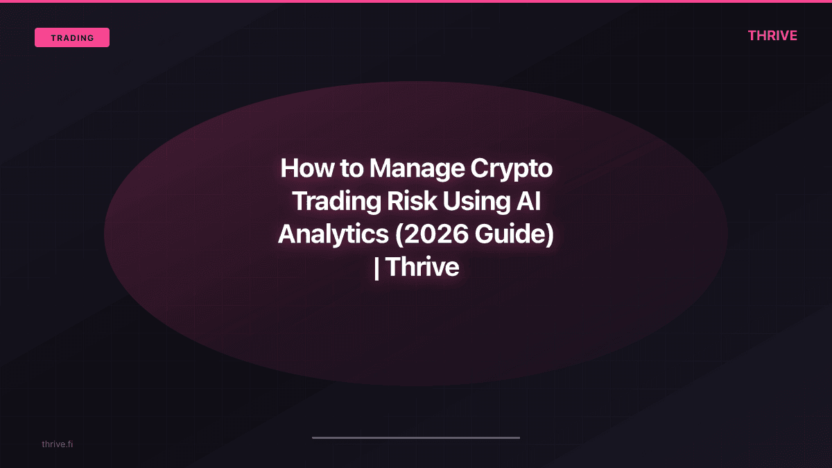 How to Manage Crypto Trading Risk Using AI Analytics