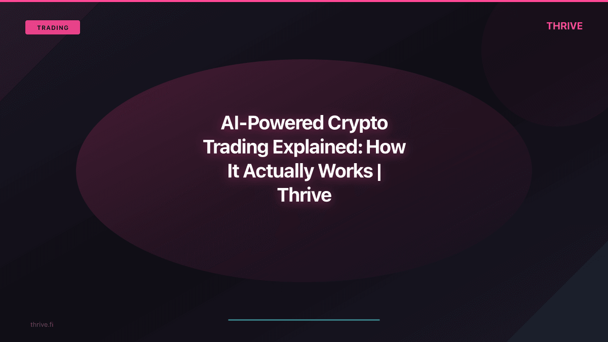 AI-Powered Crypto Trading Explained: How It Actually Works