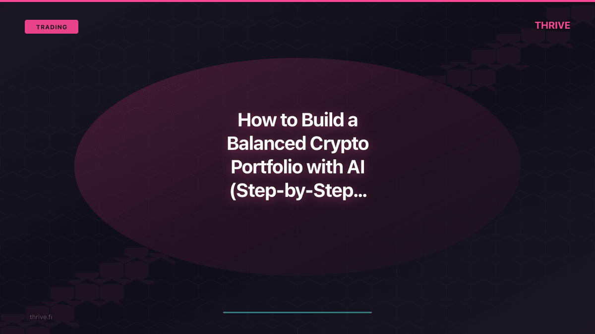 How to Build a Balanced Crypto Portfolio with AI