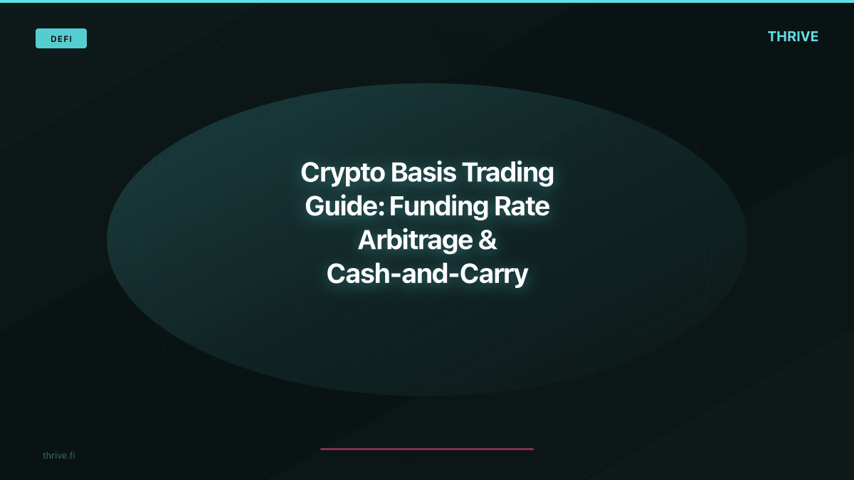 Crypto Basis Trading Guide: Funding Rate Arbitrage & Cash-and-Carry