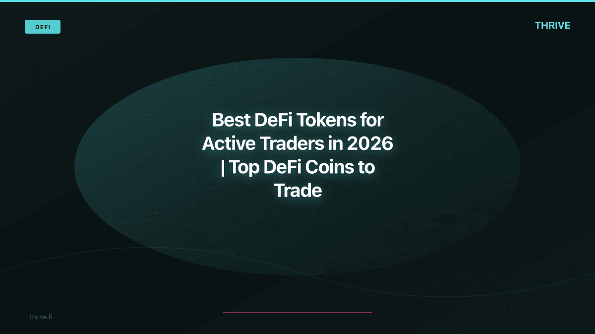 The Best DeFi Tokens for Active Traders in 2026