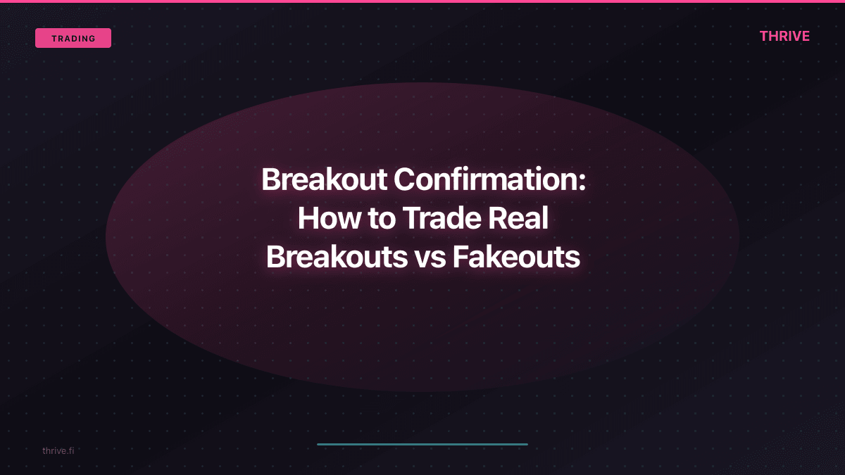 Breakout Confirmation: How to Trade Real Breakouts vs Fakeouts