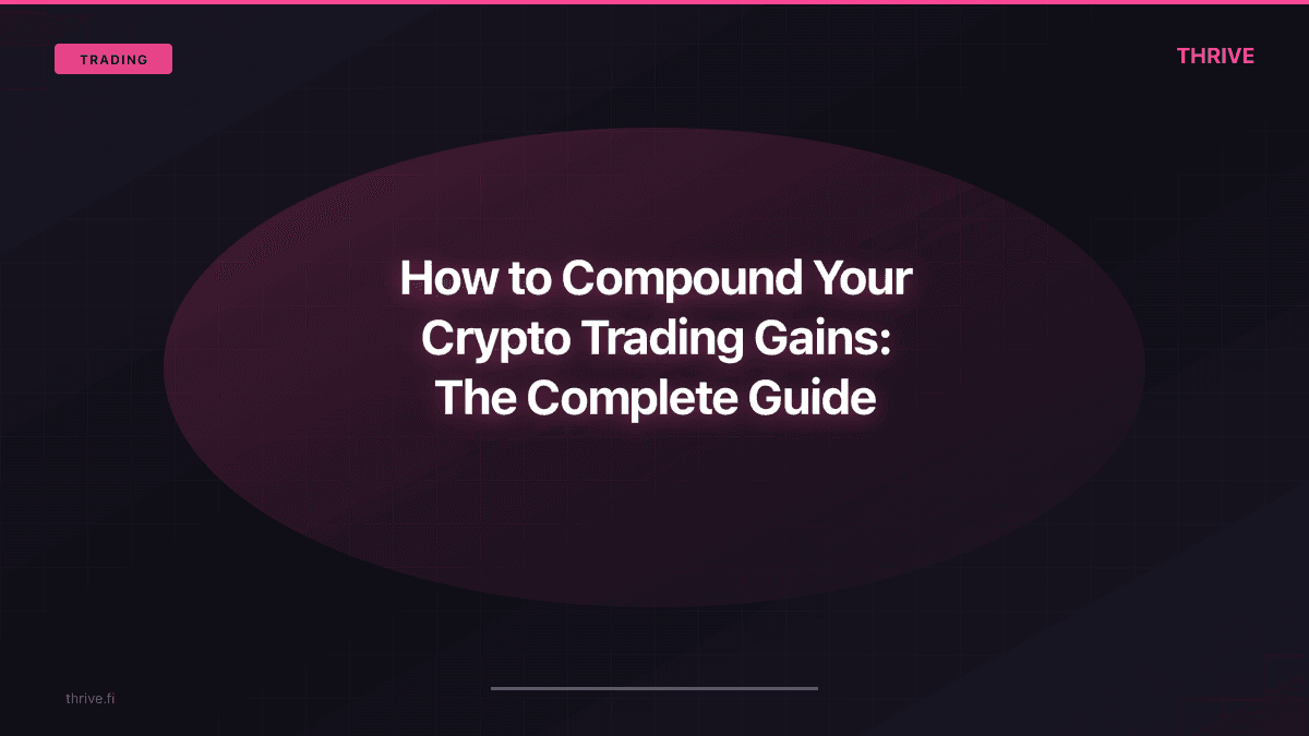How to Compound Your Crypto Trading Gains