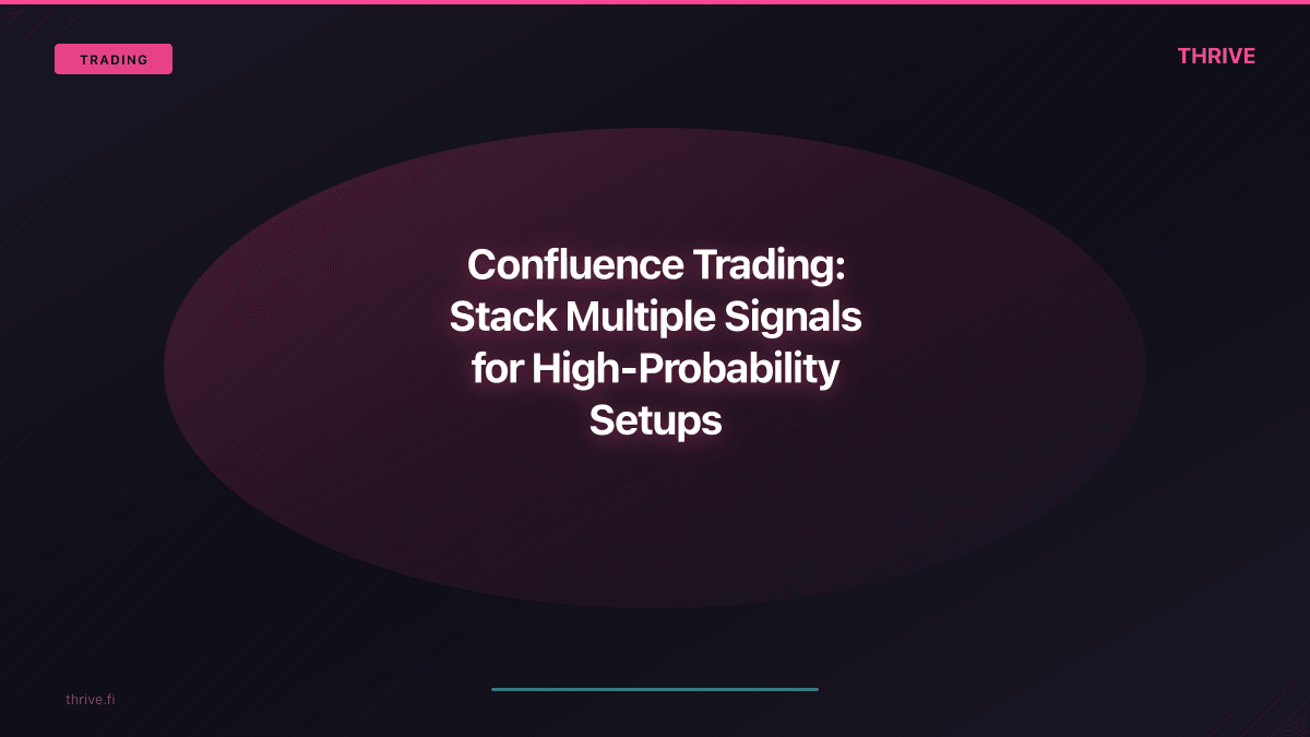 Confluence Trading: Stack Multiple Signals for High-Probability Setups