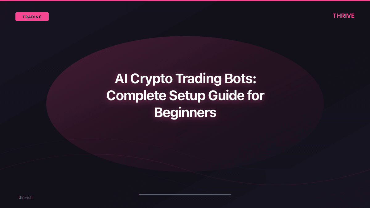 AI Crypto Trading Bots: Complete Setup Guide for Beginners