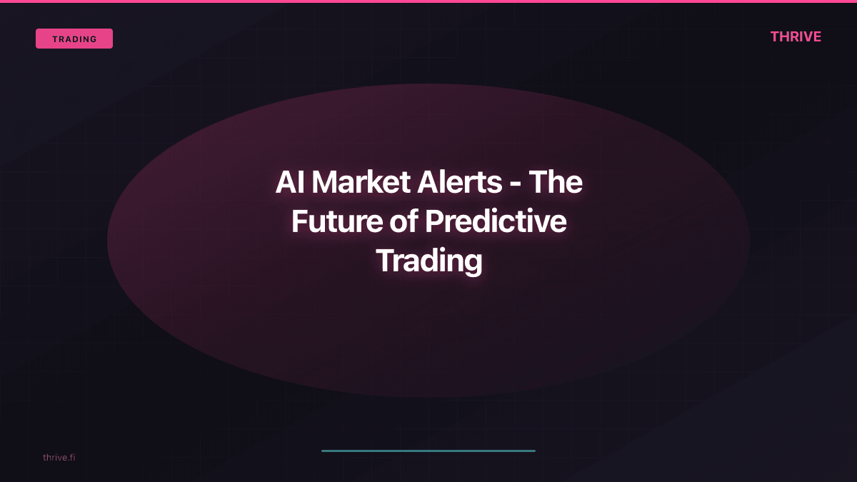 AI Market Alerts - The Future of Predictive Trading