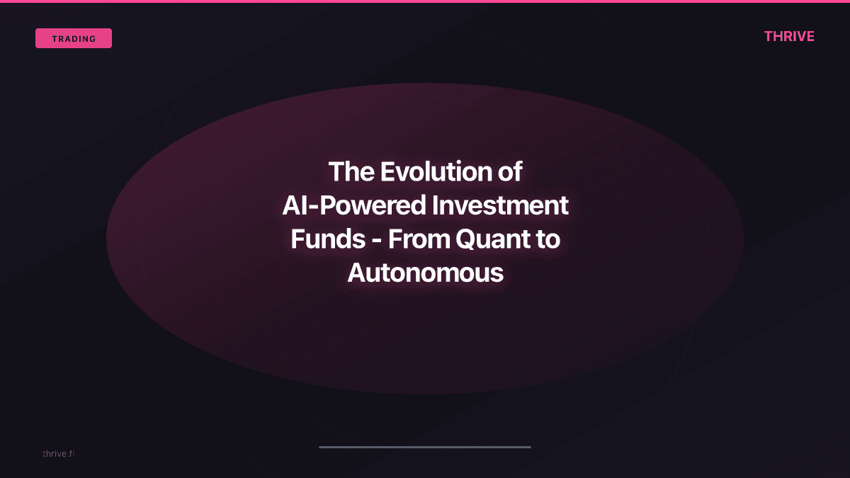 The Evolution of AI-Powered Investment Funds