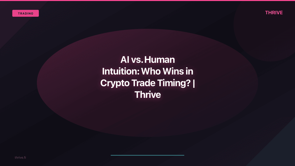AI vs. Human Intuition: Who Wins in Crypto Trade Timing?