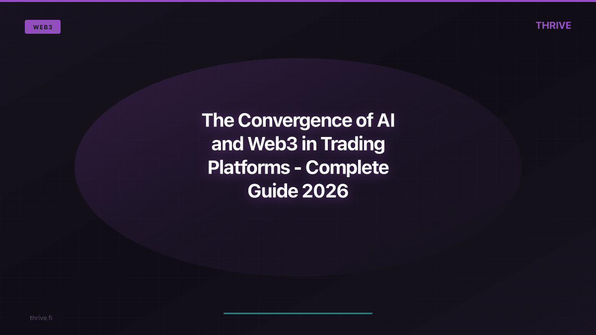 The Convergence of AI and Web3 in Trading Platforms