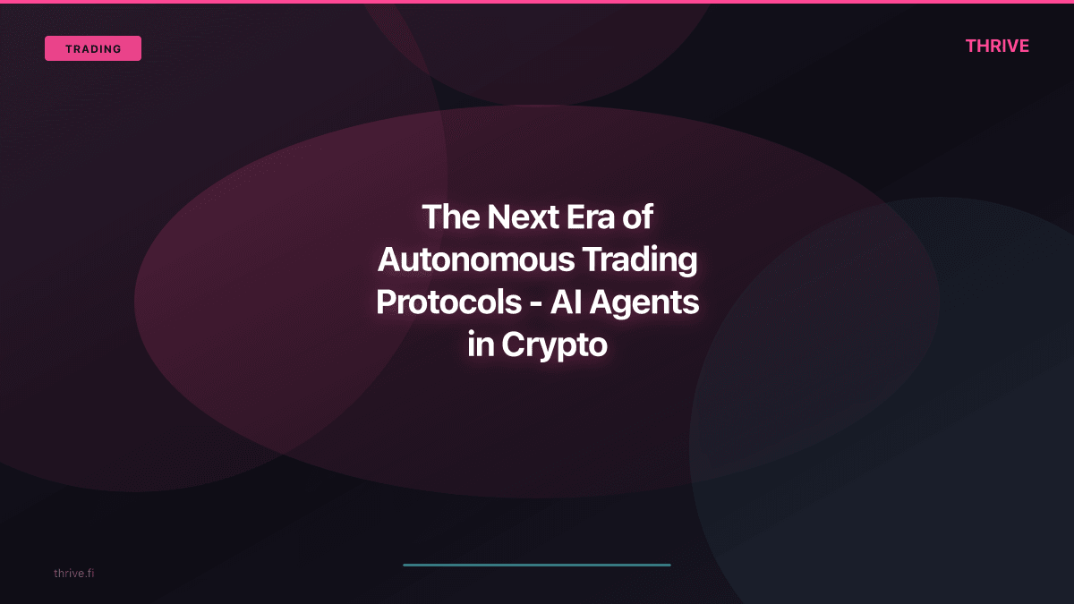 The Next Era of Autonomous Trading Protocols
