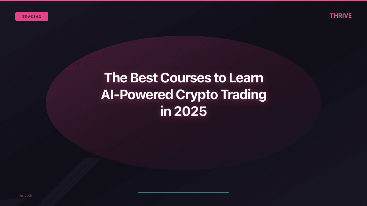 The Best Courses to Learn AI-Powered Crypto Trading in 2025