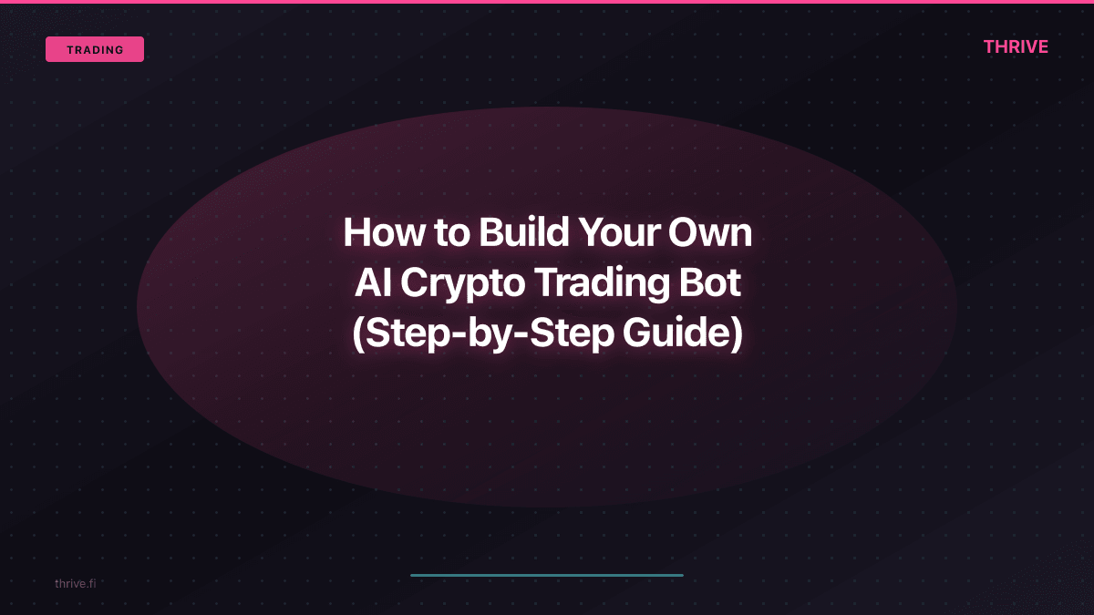How to Build Your Own AI Crypto Trading Bot