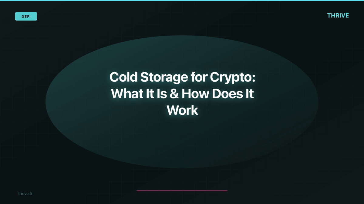 Cold Storage for Crypto: What It Is & How Does It Work