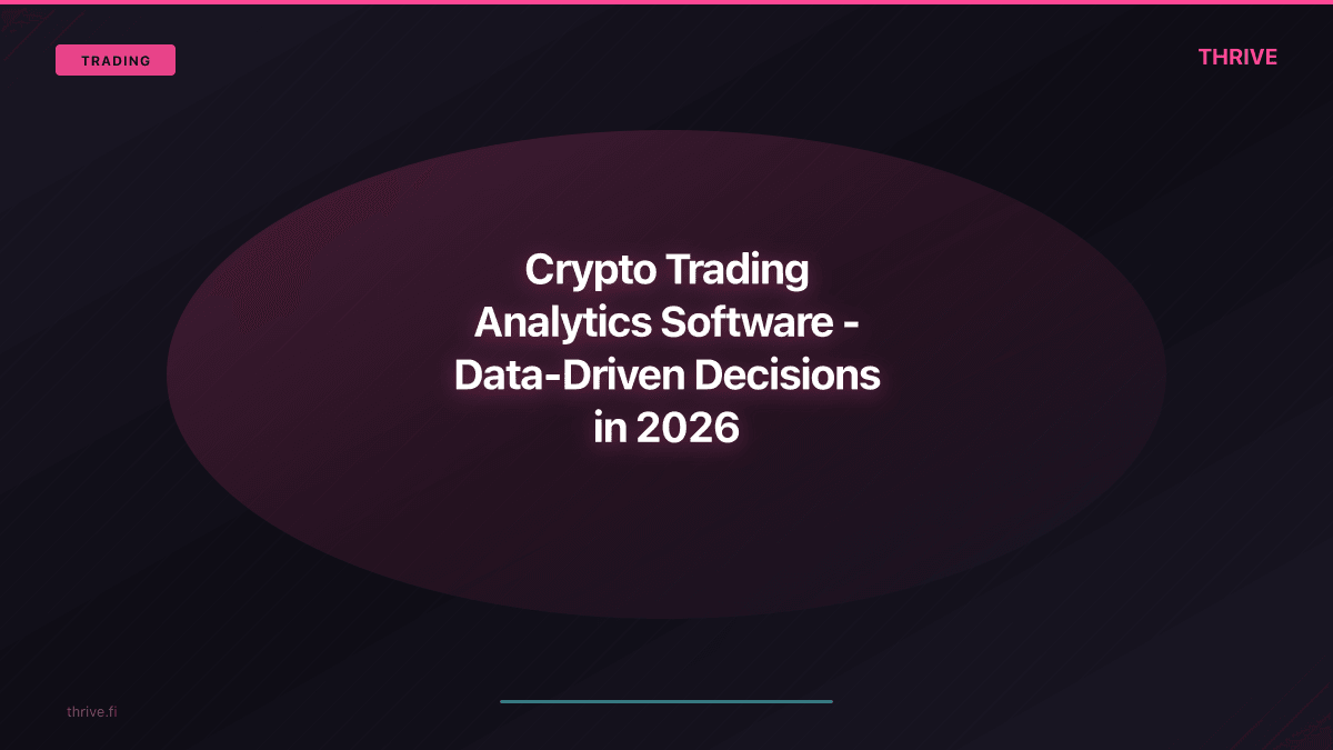 Crypto Trading Analytics Software