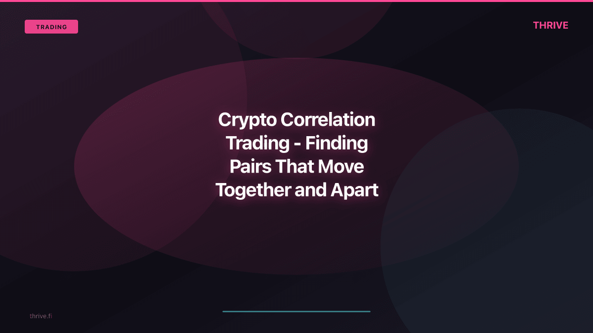 Crypto Correlation Trading