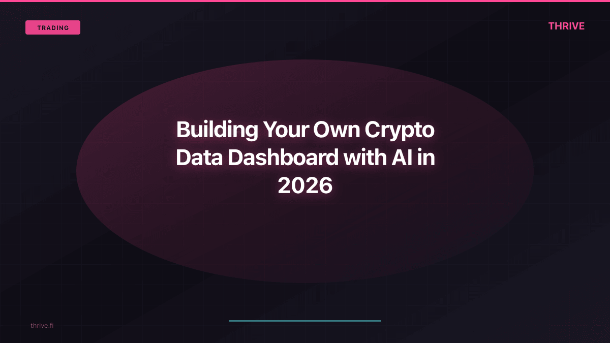 Building Your Own Crypto Data Dashboard with AI in 2026