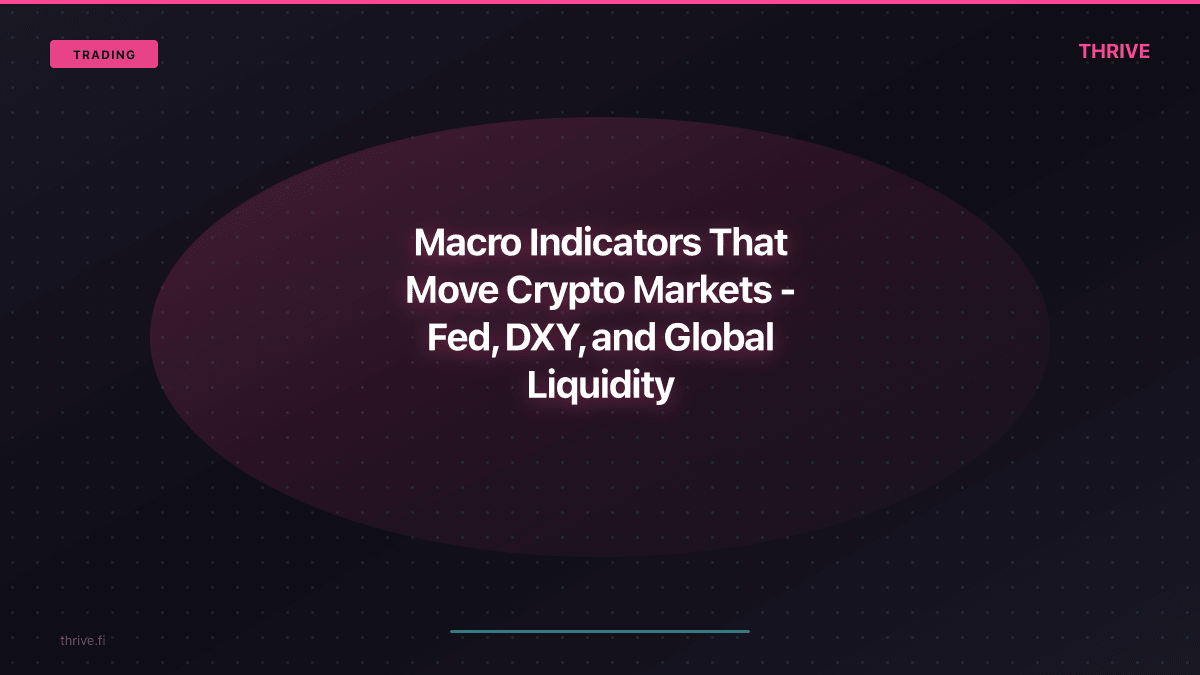Macro Indicators That Move Crypto Markets