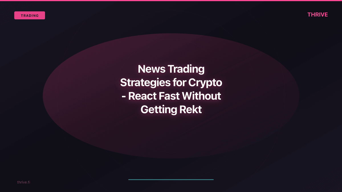 News Trading Strategies for Crypto
