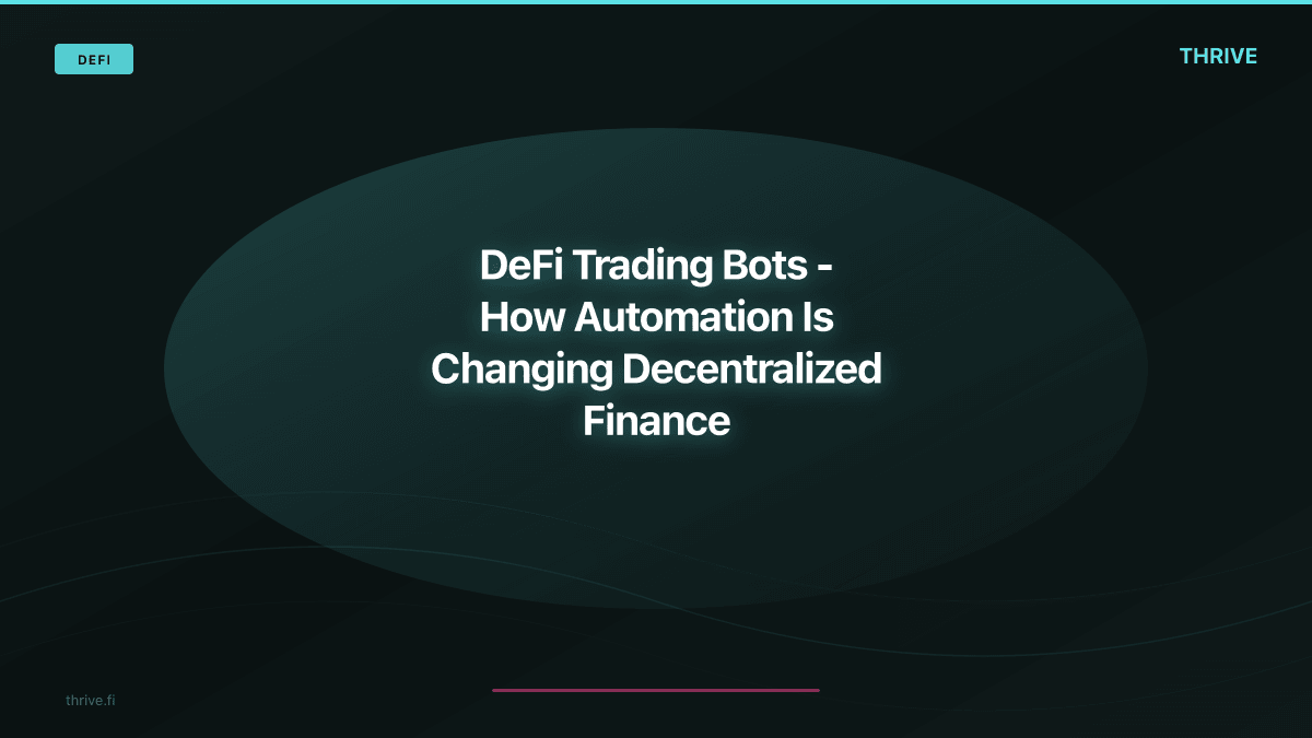 DeFi Trading Bots