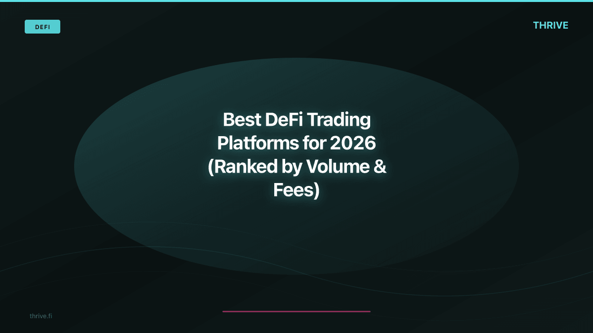 Best DeFi Trading Platforms for 2026