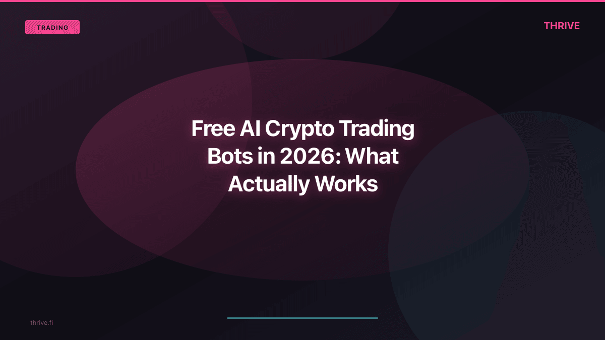 Free AI Crypto Trading Bots in 2026: What Actually Works
