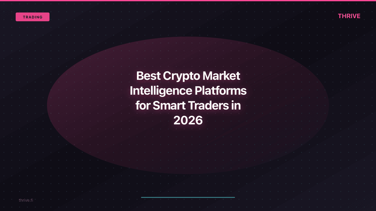 Best Crypto Market Intelligence Platforms for Traders