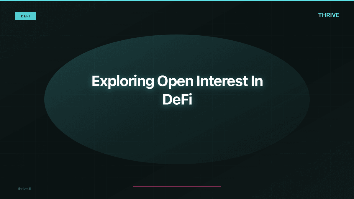 Exploring Open Interest In DeFi
