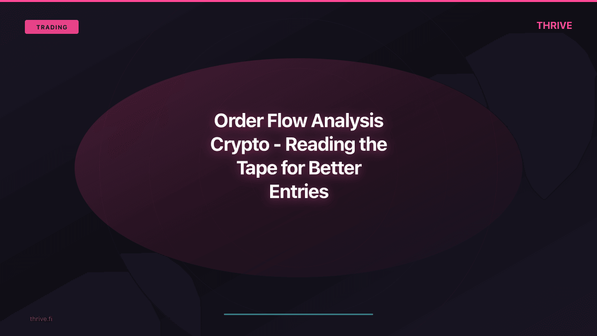 Order Flow Analysis for Crypto Trading