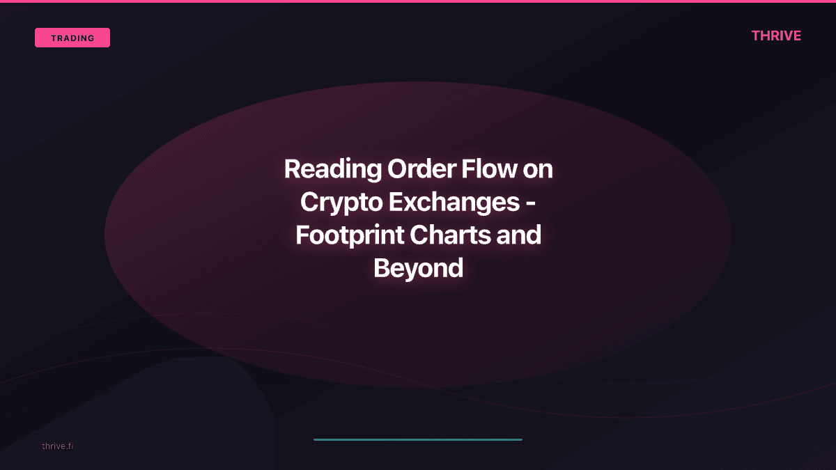 Reading Order Flow on Crypto Exchanges