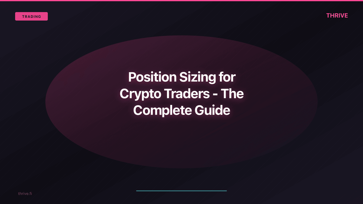 Position Sizing for Crypto Traders: Complete Guide