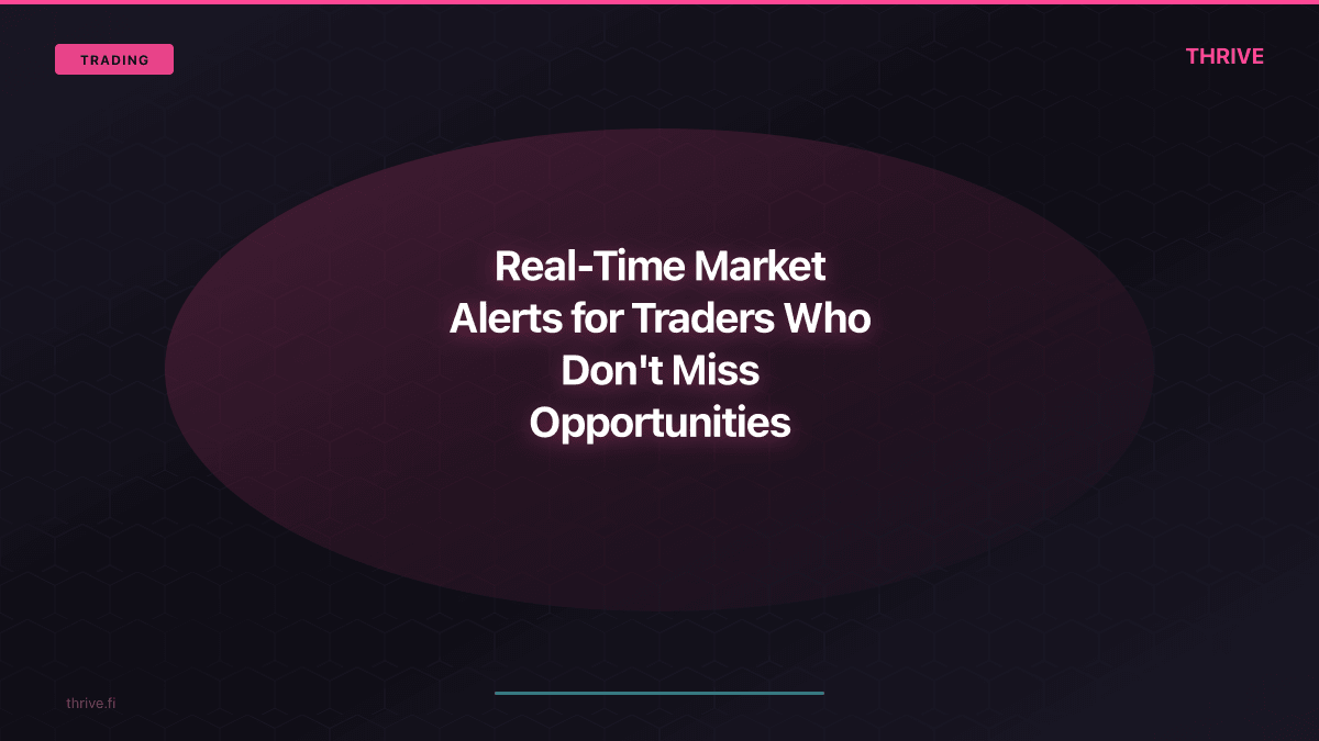 Real-Time Market Alerts for Crypto Traders