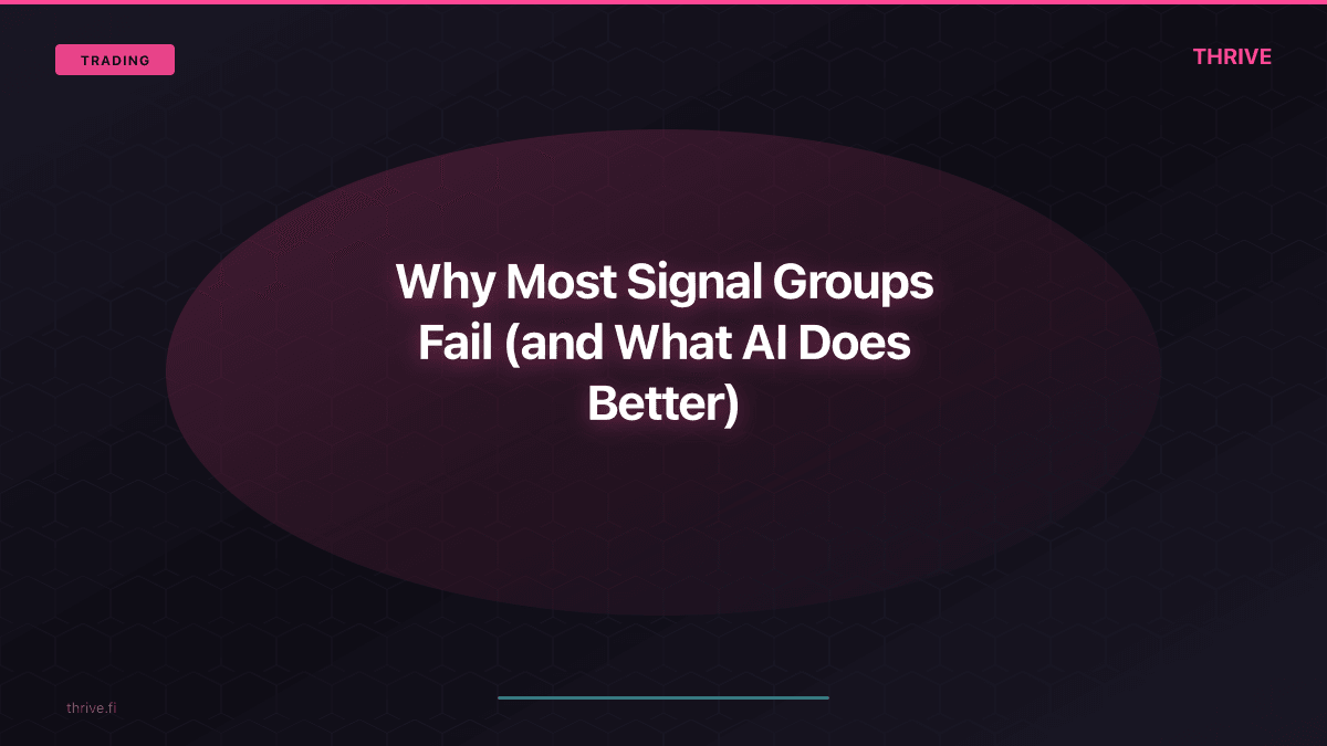 Why Most Signal Groups Fail (and What AI Does Better)