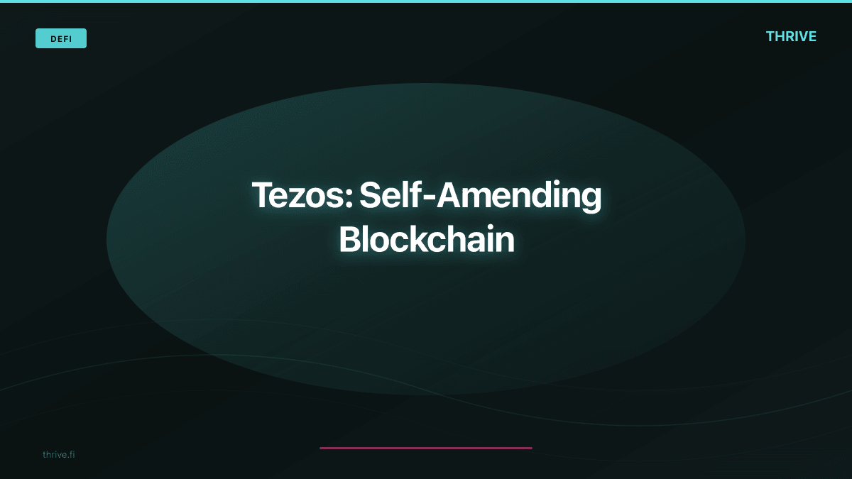 Tezos: Self-Amending Blockchain