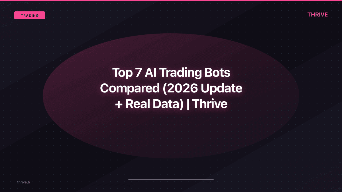 Top 7 AI Trading Bots Compared (2026 Update + Real Data)