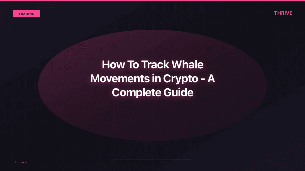 How To Track Whale Movements in Crypto - A Complete Guide