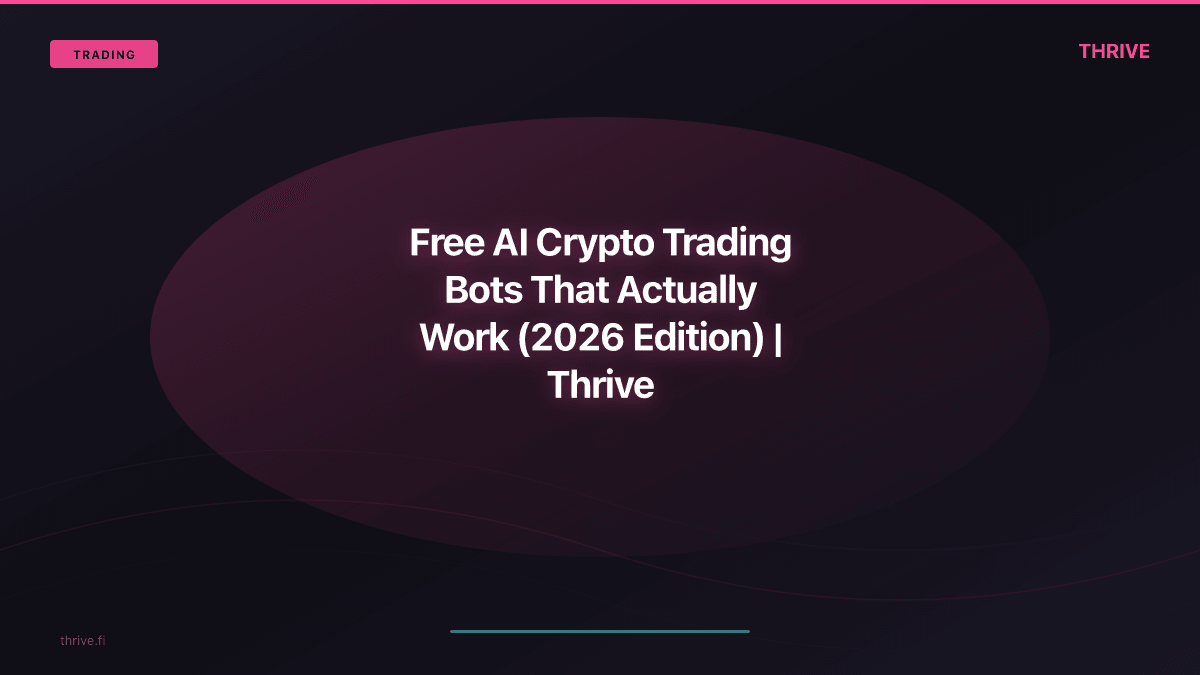 Free AI Crypto Trading Bots That Actually Work (2026 Edition)