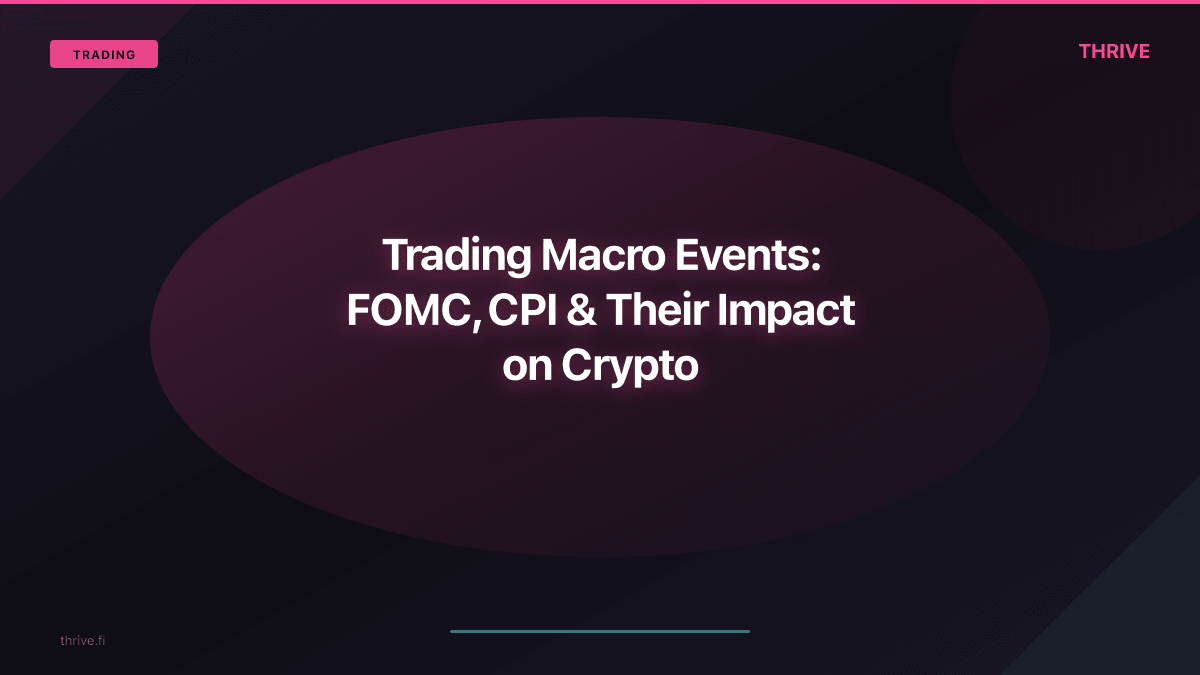 Trading Macro Events: FOMC, CPI, and Their Impact on Crypto