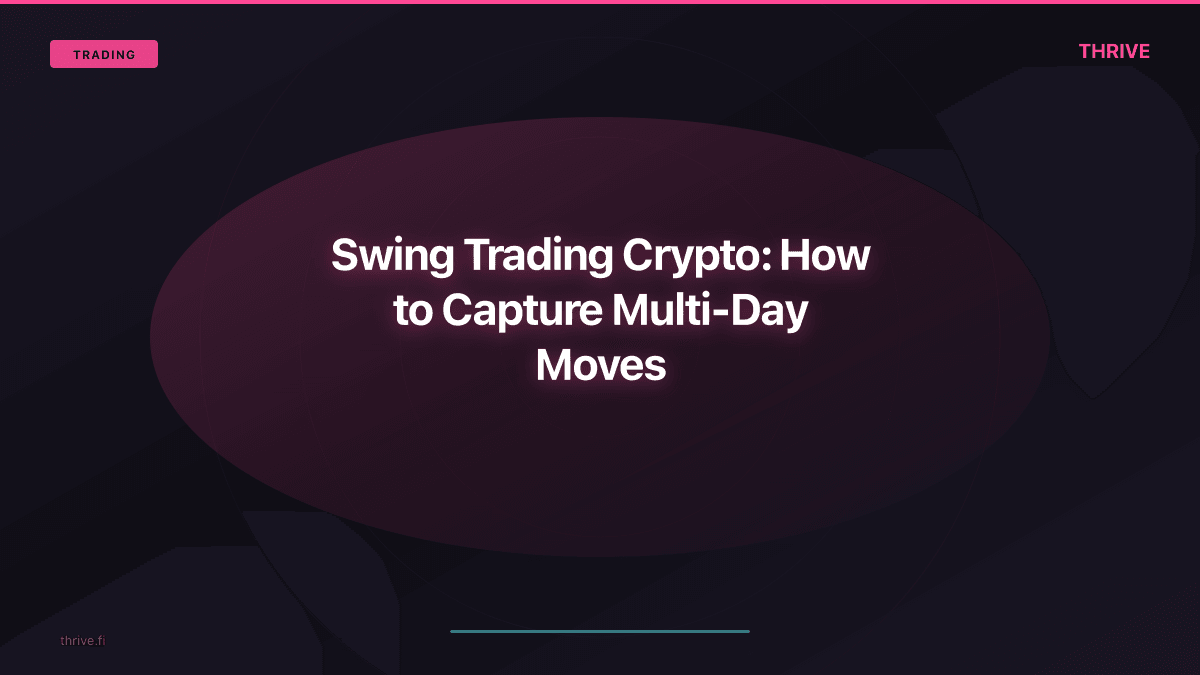 Swing Trading Crypto: How to Capture Multi-Day Moves